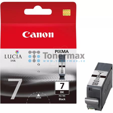 Canon PGI-7Bk, 2444B001, originální cartridge pro tiskárny Canon PIXMA MX7600, PIXMA iX7000