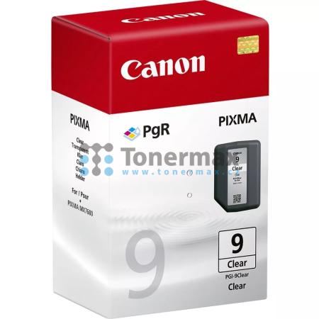 Canon PGI-9 Clear, 2442B001, originální cartridge pro tiskárny Canon PIXMA MX7600, PIXMA iX7000