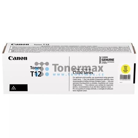 Canon T12, 5095C006, originální toner pro tiskárny Canon i-SENSYS X C1333P, i-SENSYS X C1333i, i-SENSYS X C1333iF