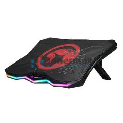 Chladicí podložka Marvo FN-40 pro notebooky 17.3" - Rainbow RGB, 2x USB