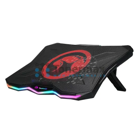 Chladicí podložka Marvo FN-40 pro notebooky 17.3" - Rainbow RGB, 2x USB