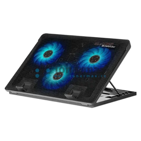 Chladicí podložka pod notebook Defender NS-501 17" - 3 ventilátory, 5 poloh