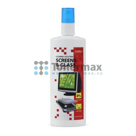 Čisticí roztok na obrazovky s rozprašovačem Logo, 125 ml