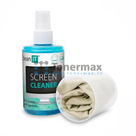Čisticí sada na displeje CLEAN IT, čisticí roztok 200 ml + utěrka z mikrovlákna