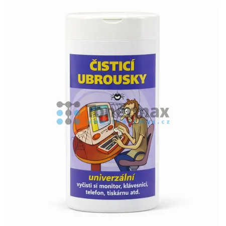 Čisticí trhací ubrousky univerzální Čistík, dóza, 100ks