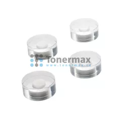 Designové neodymové magnety Magnetoplan Acryl, 30 mm - síla 3 kg, čiré (4 ks)