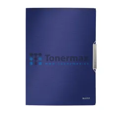 Desky na dokumenty s gumičkou Leitz Style A4, titanové modré