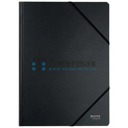 Desky s gumičkou LEITZ RECYCLE A4, černé
