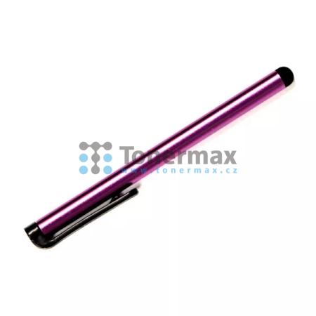 Dotykové pero kapacitní, hliník, fialové