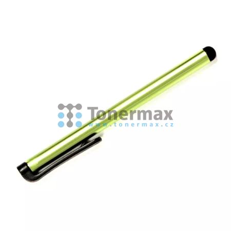 Dotykové pero kapacitní, hliník, světle zelené