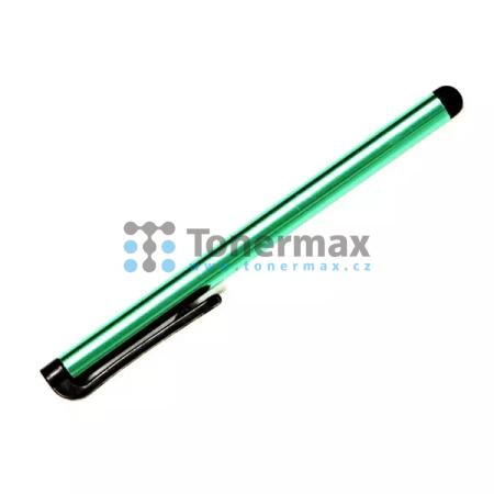 Dotykové pero kapacitní, hliník, tmavě zelené
