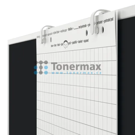Držák flipchartového papíru Magnetoplan, bílý, 2 ks