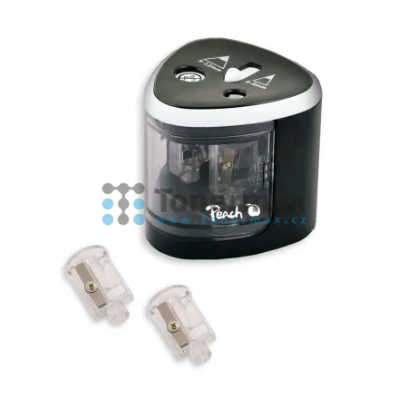 Elektrické ořezávátko na tužky Peach PO102, černé