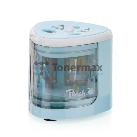 Elektrické ořezávátko na tužky Peach PO102, modré