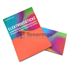 Elektrostatické poznámkové bločky Symbionotes, 190x100 mm, červené (100 listů)