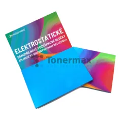 Elektrostatické poznámkové bločky Symbionotes, 190x100 mm, modré (100 listů)