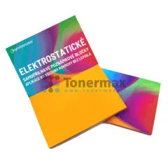 Elektrostatické poznámkové bločky Symbionotes, 190x100 mm, oranžové (100 listů)