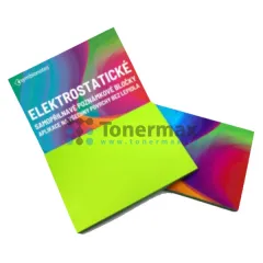 Elektrostatické poznámkové bločky Symbionotes, 190x100 mm, zelené (100 listů)