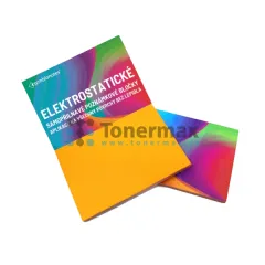 Elektrostatické poznámkové bločky Symbionotes, 70x100 mm, oranžové (100 listů)