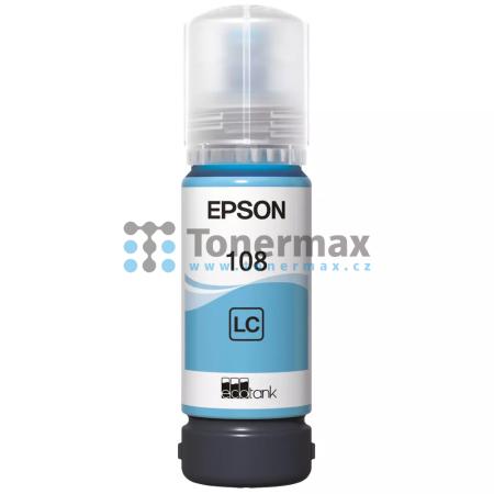 Epson 108, C13T09C54A, ink bottle, originální inkoustová lahvička pro tiskárny Epson L8050, EcoTank L8050, L18050