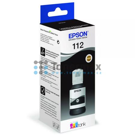 Epson 112, C13T06C14A, ink bottle, originální inkoustová lahvička pro tiskárny Epson L6460, EcoTank L6460, L6490, EcoTank L6490, L6550, EcoTank L6550, L6570, EcoTank L6570, L6580, EcoTank L6580, L11160, EcoTank L11160, L15150, EcoTank L15150, L15160, EcoT