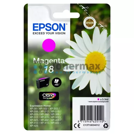 Cartridge Epson 18, C13T18034012