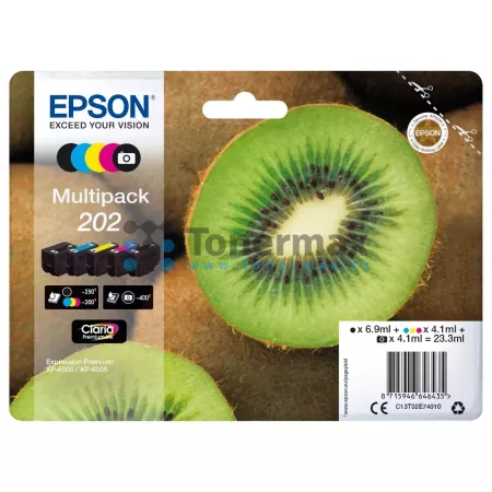 Cartridge Epson 202, C13T02E74010, multipack