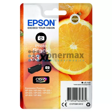 Cartridge Epson 33XL, C13T33614012