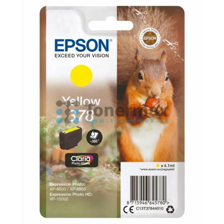 Epson 378, C13T37844010, originální cartridge pro tiskárny Epson XP-8500, Expression Photo XP-8500, XP-8505, Expression Photo XP-8505, XP-15000, Expression Photo HD XP-15000