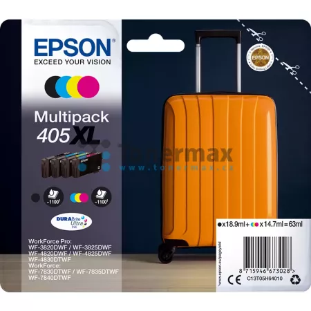 Cartridge Epson 405XL, C13T05H64010, multipack