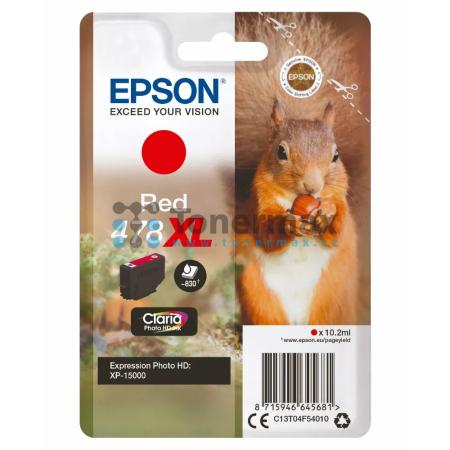 Epson 478XL, C13T04F54010, originální cartridge pro tiskárny Epson XP-15000, Expression Photo HD XP-15000