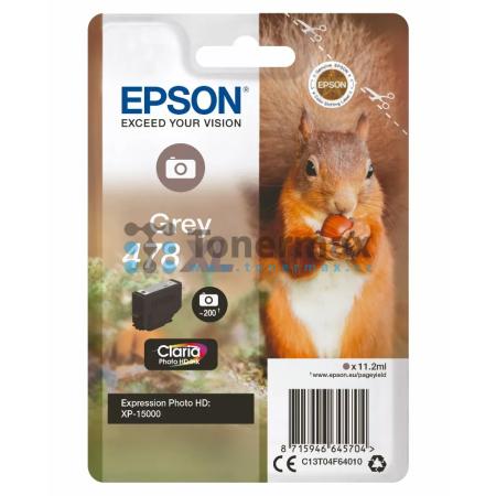 Epson 478XL, C13T04F64010, originální cartridge pro tiskárny Epson XP-15000, Expression Photo HD XP-15000