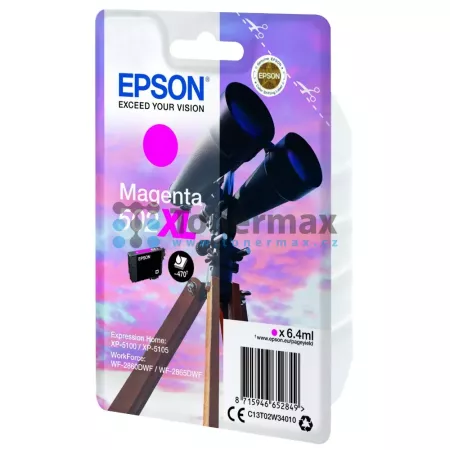 Cartridge Epson 502XL, C13T02W34010
