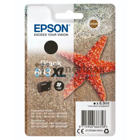 Cartridge Epson 603XL, C13T03A14010