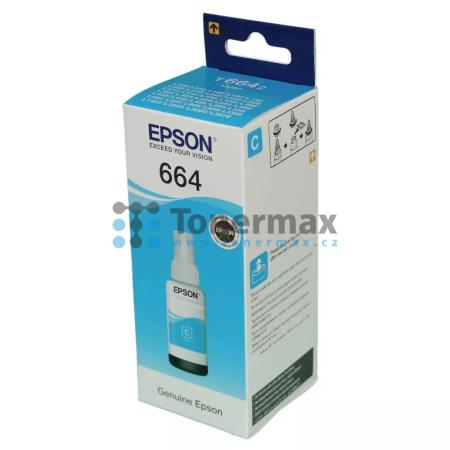 Epson 664, C13T66424A, ink bottle, originální inkoustová lahvička pro tiskárny Epson ET-2500, EcoTank ET-2500, ET-2550, EcoTank ET-2550, ET-2600, EcoTank ET-2600, ET-2650, EcoTank ET-2650, ET-3600, EcoTank ET-3600, ET-4500, EcoTank ET-4500, ET-4550, EcoTa