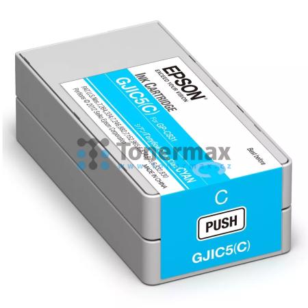 Epson GJIC5(C), C13S020564, originální cartridge pro tiskárny Epson ColorWorks C831, GP-C831