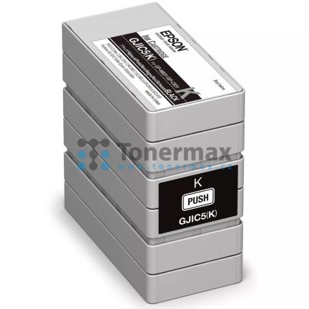 Epson GJIC5(K), C13S020563, originální cartridge pro tiskárny Epson ColorWorks C831, GP-C831, GP-M831