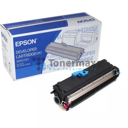 Epson S050167, C13S050167, originální toner pro tiskárny Epson EPL-6200, EPL-6200DT, EPL-6200DTN, EPL-6200L, EPL-6200N