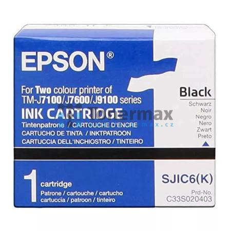 Epson SJIC6(K), C33S020403, originální cartridge pro tiskárny Epson TM-J7100, TM-J7600, TM-J9100