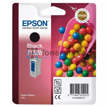 Epson T028, C13T02840110, originální cartridge pro tiskárny Epson Stylus C60