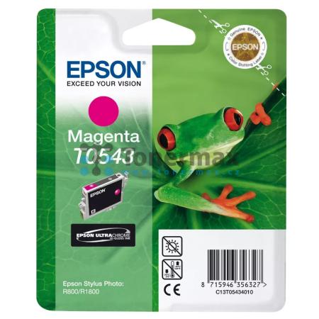 Epson T0543, C13T05434010, originální cartridge pro tiskárny Epson Stylus Photo R800, Stylus Photo R1800