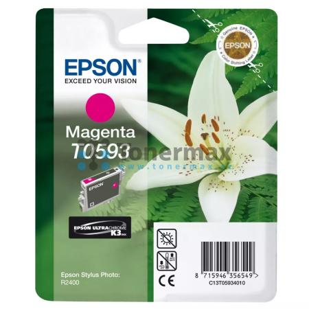 Epson T0593, C13T05934010, originální cartridge pro tiskárny Epson Stylus Photo R2400