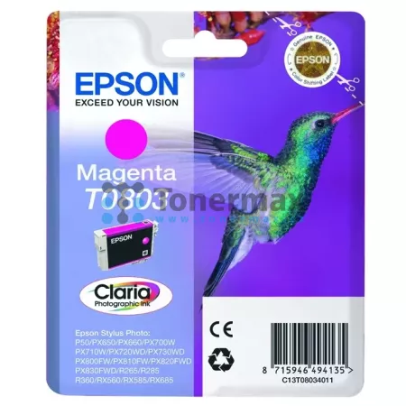 Cartridge Epson T0803, C13T08034011