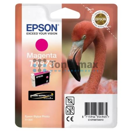 Epson T0873, C13T08734010, originální cartridge pro tiskárny Epson Stylus Photo R1900