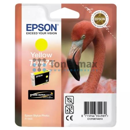 Epson T0874, C13T08744010, originální cartridge pro tiskárny Epson Stylus Photo R1900