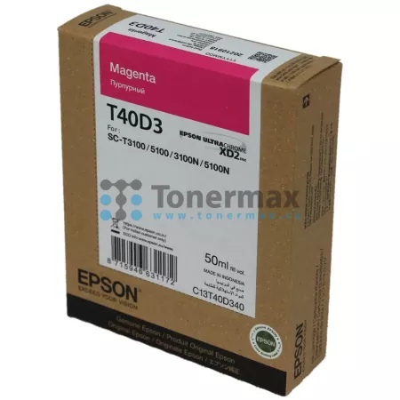 Cartridge Epson T40D3, C13T40D340 (XD2)