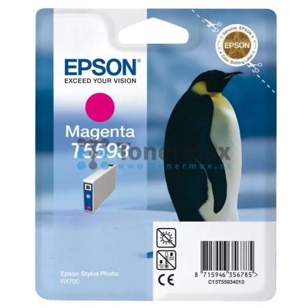Epson T5593, C13T55934010, originální cartridge pro tiskárny Epson Stylus Photo RX700