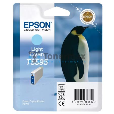 Epson T5595, C13T55954010, originální cartridge pro tiskárny Epson Stylus Photo RX700