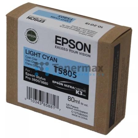 Epson T5805, C13T580500, originální cartridge pro tiskárny Epson Stylus Pro 3800, Stylus Pro 3880