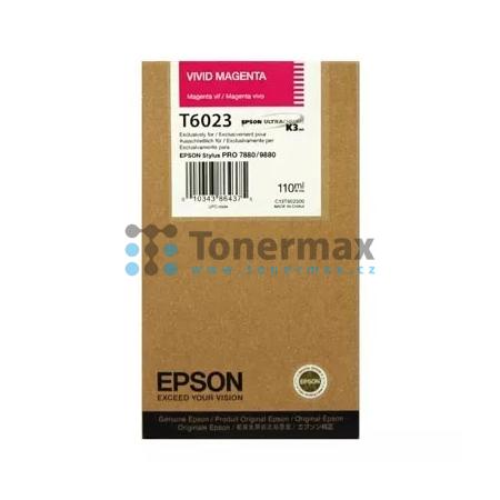 Epson T6023, C13T602300, originální cartridge pro tiskárny Epson Stylus Pro 7880, Stylus Pro 9880